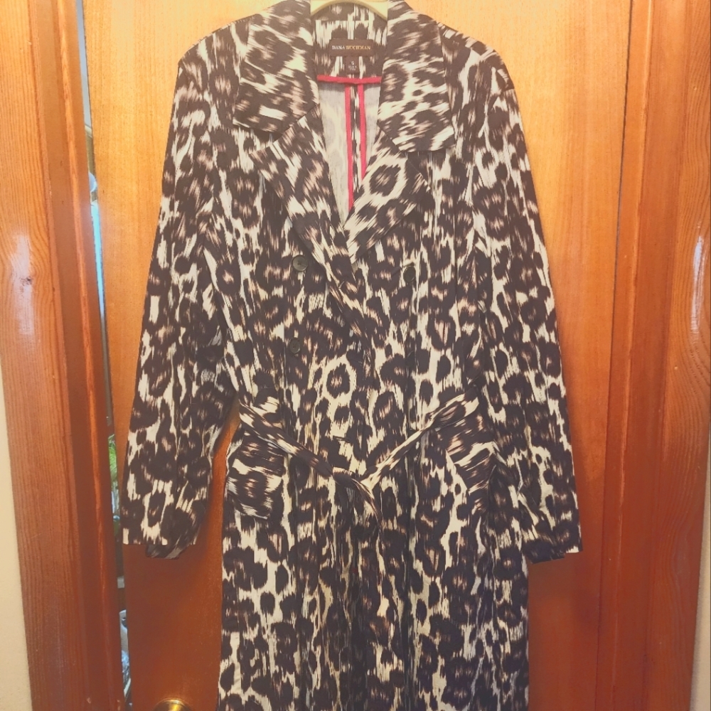 Leopard Print Women's Coat